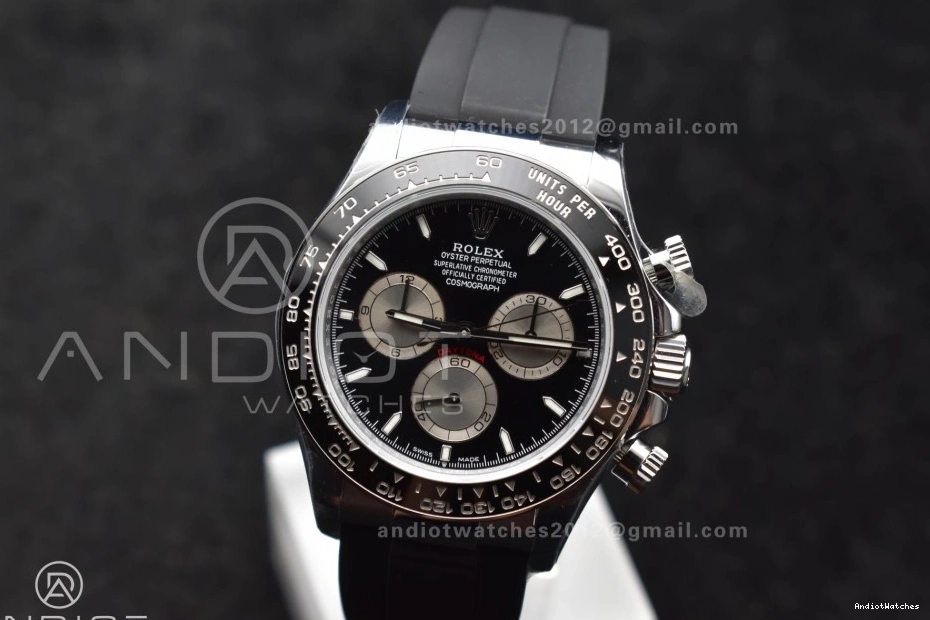 on Minimalist Dial 126519 Black Oysterflex QF V6 Edition Daytona (Weighted) Silver Best SH4131 Strap 1:1 821 0503